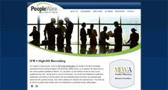 Desktop Screenshot of peoplewarestaffing.com